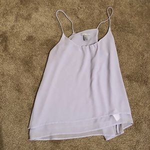 Forever 21 Spaghetti Strap Lavender Top